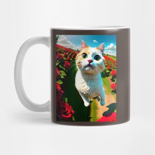 Selfie cat - Modern digital art Mug